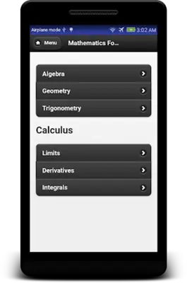 Mathematics Basics android App screenshot 0